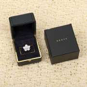 Uubags Graff Wild Flower Large Pavé Diamond Ring White Gold - 6
