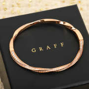 Uubags Graff Spiral Pavé Diamond Bangle - 3