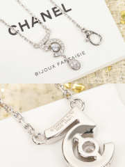 Uubags Chanel Eternal necklace No.5 18K white gold, set with diamonds - 5