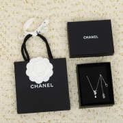 Uubags Chanel Eternal necklace No.5 18K white gold, set with diamonds - 6