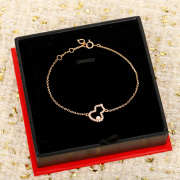 Uubags Qeelin Wulu Petite bracelet with an Akoya pearl and diamonds - 4