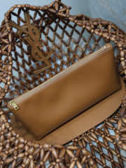 Uubags YSL Icare medium bag in wood beads light wood and brick 31–46x28x16cm  - 6