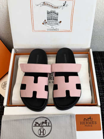 Uubags Hermes Chypre sandal in pink