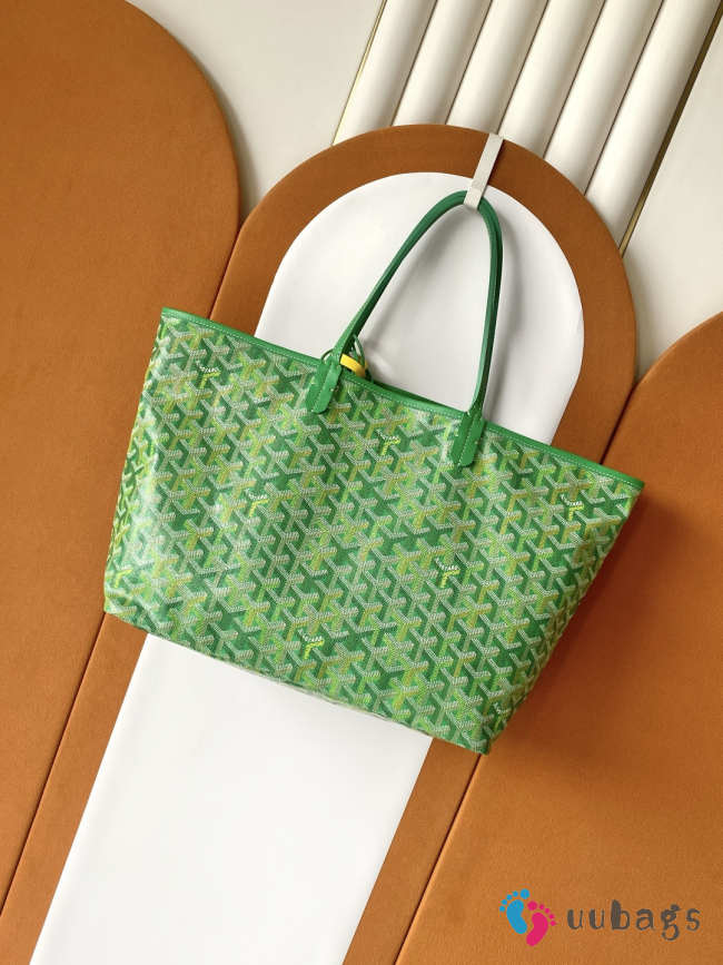 Uubags Goyard Saint Louis PM bag in multicoloured meadow green 34x15x28cm - 1