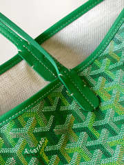 Uubags Goyard Saint Louis PM bag in multicoloured meadow green 34x15x28cm - 2
