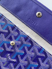 Uubags Goyard Saint Louis PM bag in multicoloured blueberry purple 34x15x28cm - 4