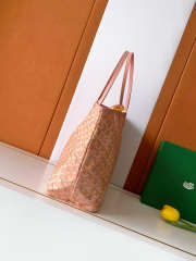 Uubags Goyard Saint Louis PM bag in multicoloured powder pink 34x15x28cm - 6