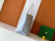 Uubags Goyard Saint Louis GM bag in multicoloured polar blue 40x20x32cm - 5