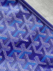 Uubags Goyard Saint Louis GM bag in multicoloured blueberry purple 40x20x32cm - 3