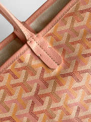 Uubags Goyard Saint Louis GM bag in multicoloured powder pink 40x20x32cm - 2