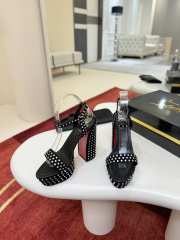Uubags Christian Louboutin Movida Jane Strass Boum Platform Sandals 13cm - 1