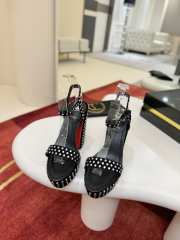 Uubags Christian Louboutin Movida Jane Strass Boum Platform Sandals 13cm - 6