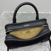 Uubags Loewe mini Amazona 180 bag in black soft calfskin 20x11.5x7cm - 4