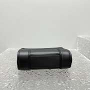 Uubags Loewe mini Amazona 180 bag in black soft calfskin 20x11.5x7cm - 3