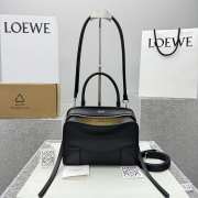 Uubags Loewe small Amazona 180 bag in black soft calfskin 24.5x18.5x10cm - 1