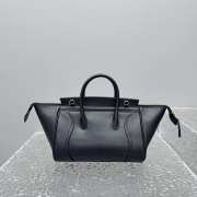 Uubags Celine Small Little Luggage In Black Supple Shiny Lambskin 11x15.5x24cm - 6