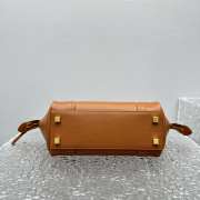 Uubags Celine Small Little Luggage In Soft Tan Supple Shiny Lambskin 11x15.5x24cm - 4