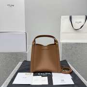 Uubags Celine Small Cube Bag In Soft Tan Supple Calfskin 18.5x21x17cm - 5
