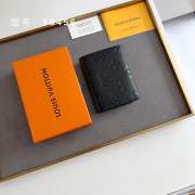 Uubags Louis Vuitton M58456 Business Card Holder In Black 10.5x8x1cm - 2