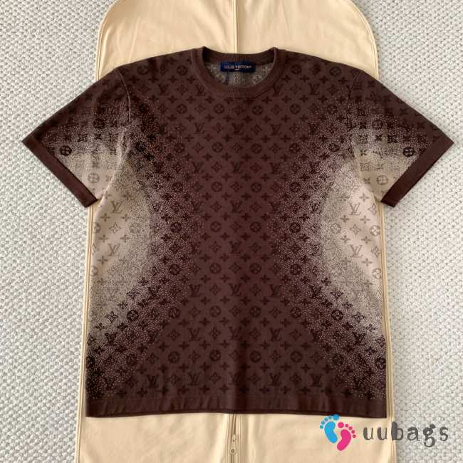 Uubags Louis Vuitton 1AJTV4 knitted sweaters in brown - 1