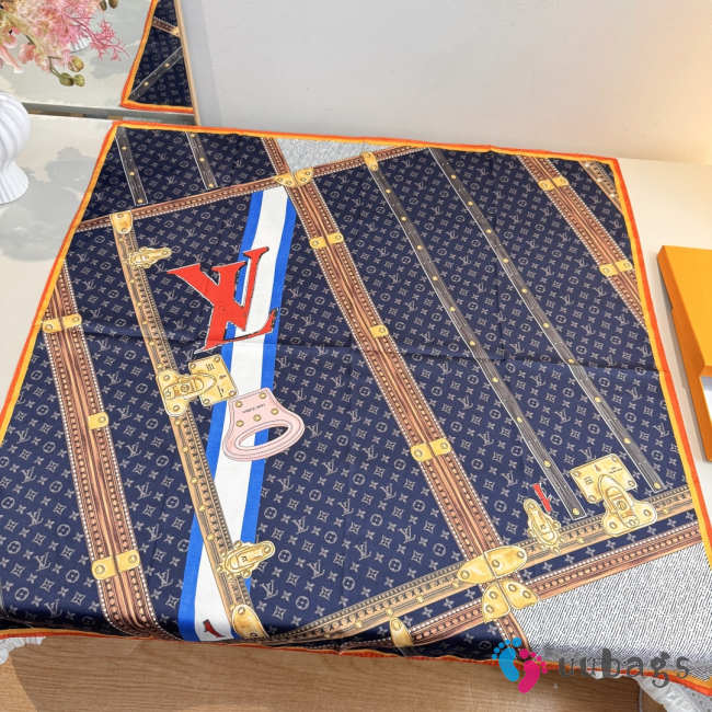 Uubags Louis Vuitton M97865 Strap And Trunk Square In Black 90x90cm - 1