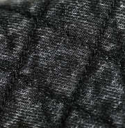 New Arrivals 2026 Chanel clutch with strap washed black denim, calfskin & gold-tone metal 11.5x14.5x5.5cm - 6