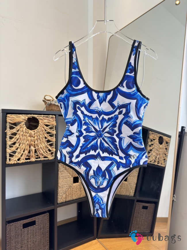 Uubags Dolce & Gabbana Majolica printed swimsuits - 1