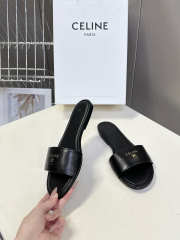 Uubags Celine Coast Mule In Black Lambskin - 3