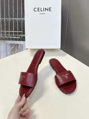 Uubags Celine Coast Mule In Red Lambskin - 4