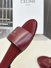 Uubags Celine Coast Mule In Red Lambskin - 2