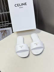 Uubags Celine Coast Mule In White Lambskin - 1