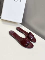 Uubags Celine Coast Mule In Red Patent Leather  - 3