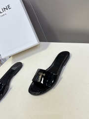 Uubags Celine Coast Mule In Black Patent Leather - 5