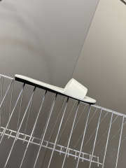 Uubags Celine Coast Mule In White Patent Leather - 5