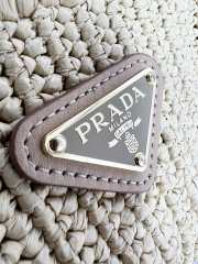 Uubags Prada Small Crochet Top Handle Bag 25x11.5x14cm - 6