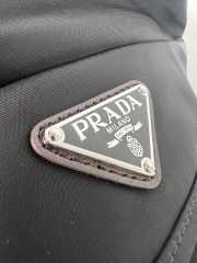 Uubags Prada Speedrock re-nylon and leather backpack in black 46x28x22cm - 2