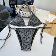 Uubags Louis Vuitton Monogram Pattern Bikini - 4