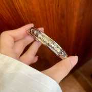 Uubags Chanel Cuff In Metal Silver - 4