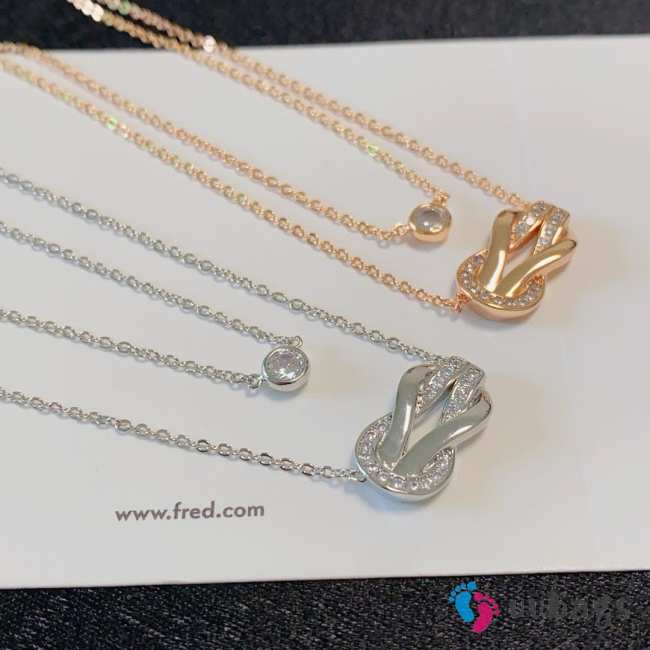 Uubags Fred Force 10 Necklace In Gold And Diamonds - 1