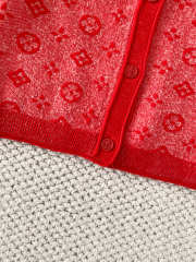 Uubags Louis Vuitton 1AJZ5R Monogram Tweed-Effect Knit Cardigan - 6