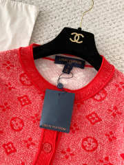 Uubags Louis Vuitton 1AJZ5R Monogram Tweed-Effect Knit Cardigan - 3