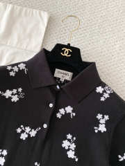 Uubags Chanel P81379 Polo Cotton & Silk In Black & White - 5