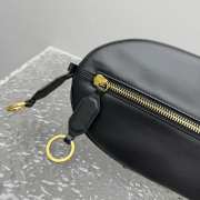 Uubags Balenciaga Bolero Bowling Bag Mini In Black 30x13x16cm - 5