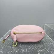 Uubags Balenciaga Bolero Bowling Bag Mini In Pink 30x13x16cm - 2