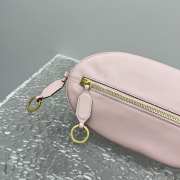 Uubags Balenciaga Bolero Bowling Bag Mini In Pink 30x13x16cm - 5