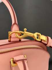 Uubags Balenciaga Bolero Bowling Bag Mini In Pink 30x13.5x10cm - 6