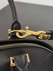 Uubags Balenciaga Bolero Bowling Bag Mini In Black 30x13.5x10cm - 6