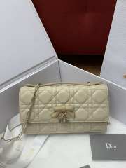 New Arrivals 2026 My Dior Mini Bag Two-Tone Trench and Biscuit Cannage Lambskin 21x11.5x4.5cm - 1