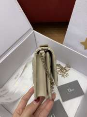 New Arrivals 2026 My Dior Mini Bag Two-Tone Trench and Biscuit Cannage Lambskin 21x11.5x4.5cm - 6