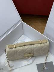 New Arrivals 2026 My Dior Mini Bag Two-Tone Trench and Biscuit Cannage Lambskin 21x11.5x4.5cm - 5